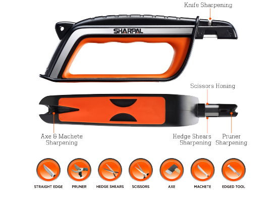 Sharpal All-in-1 Knife, Pruner & Tool Sharpener