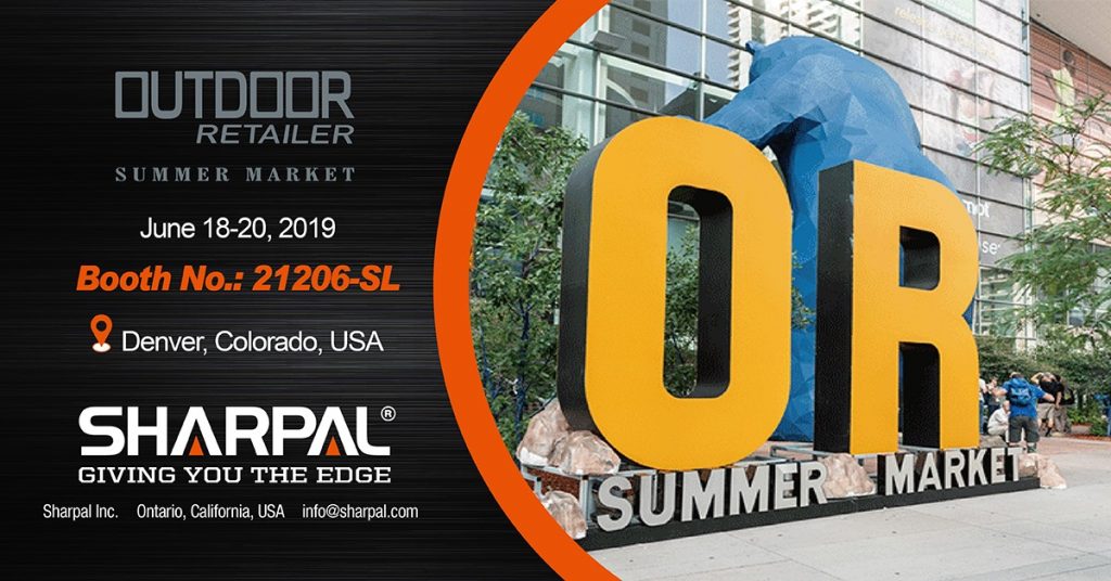 OUTDOOR RETAILER SHOW SUMMER MARKET 2019 Sharpal Inc.